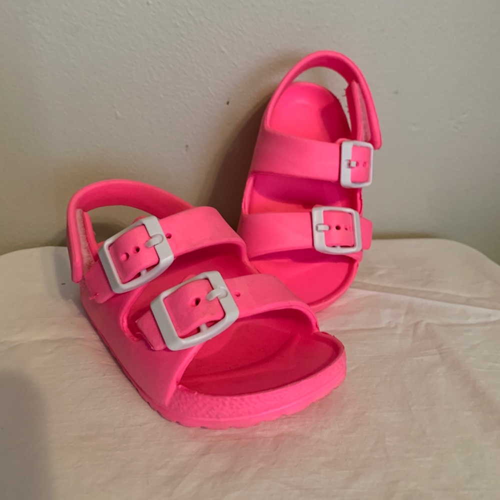 Pink sandals